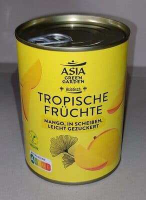 Tropische Früchte - Mango leicht gezuckert