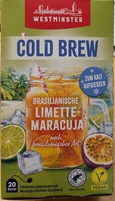 Cold Brew Brasilianische Limette-Marcuja