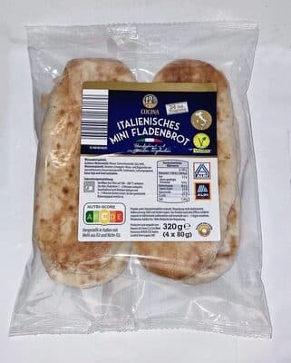 Italienisches Minifladenbrot