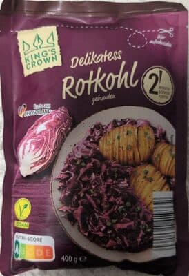 Delikatess Rotkohl Gebauden