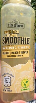 Smoothie Plus - OrangeMango-Ingwer + Vitamin C