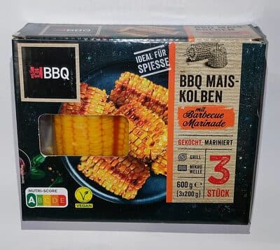 Maiskolben gekocht mit Barbecue-Marinade