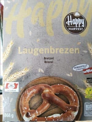Laugenbrezen (10 Stück à 85 g +18 g Brezensalz)
