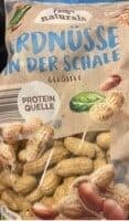 Erdnüsse in der Schale, geröstet