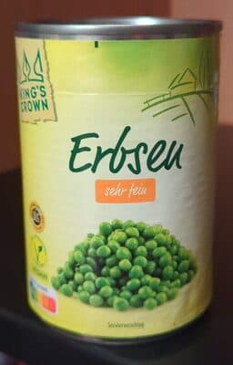 Erbsen sehr fein