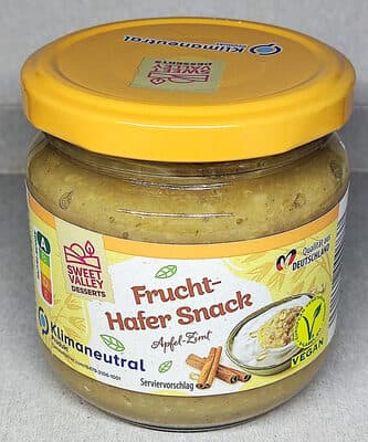 Frucht-Hafersnack - Apfel-Zimt