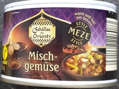 Mischgemüse Meze-Style