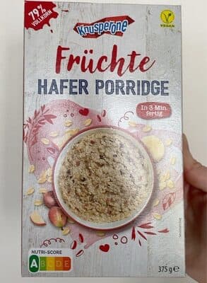 Früchte Hafer porridge