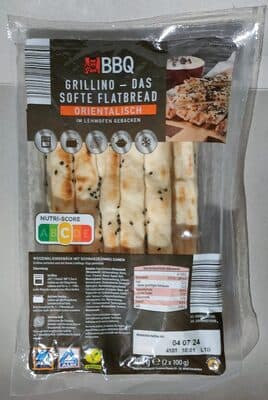 Grillino Soft Flatbread orientalisch