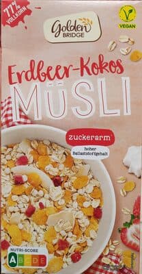 Erdbeer-Kokos Müsli