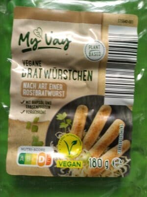 Vegane Bratwürstchen