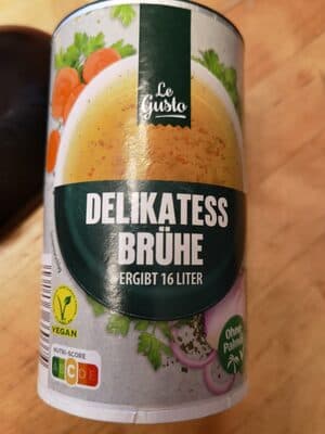 Delikatess Brühe