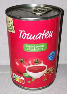 Tomaten - passiert, gewürzt