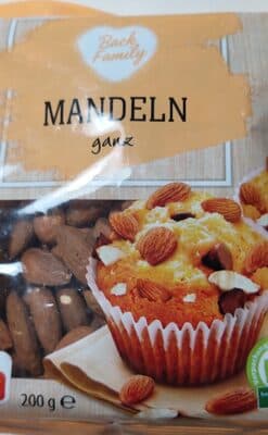 Mandeln, ganz
