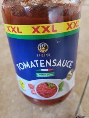 Tomatensauce Basilikum XXL