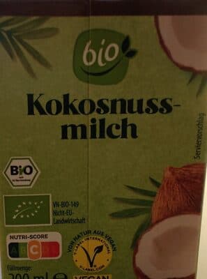 Bio-Kokosnussmilch