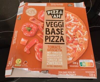 Veggi Base Pizza Tomate-Bruschetta