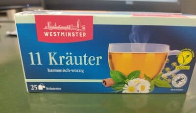 11 Kräuter Teebeutel