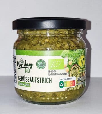 Bio-Gemüseaufstrich - Spinat-Lupine
