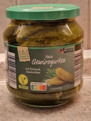 Feine Gewürzgurken