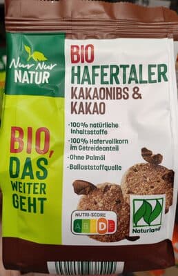 Bio-Hafertaler Kakaonibs & Kakao