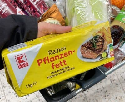 Reines Pflanzenfett