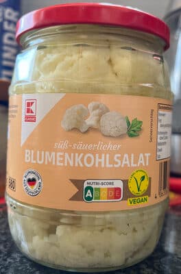 K-Classic Süß-säuerlicher Blumenkohlsalat Blumenkohlsalat