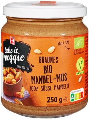 K-take it veggie Mandelmus braun