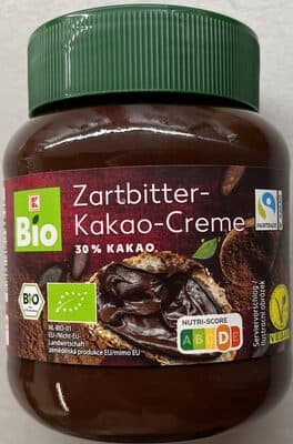 Zartbitter-Kakao-Creme
