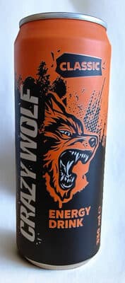 Crazy Wolf Energy Drink Classic