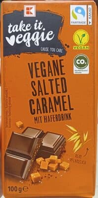 K-take it veggie Vegane salted caramel mit Haferdrink
