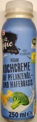 Kochcreme auf Pflanzenöl- und Haferbasis (vegan) - K take it veggie