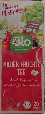 Milder Früchtee