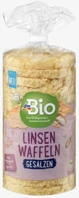 Linsenwaffeln gesalzen