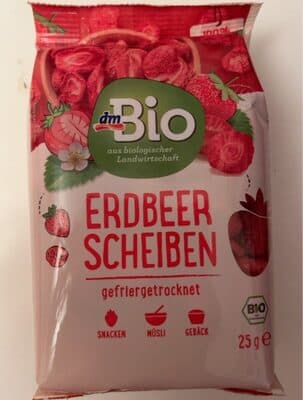 Erdbeerscheiben