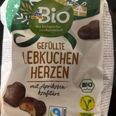 Gefüllte Lebkuchen Herzen