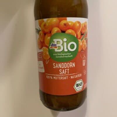 Sanddorn Saft. 100% Muttersaft