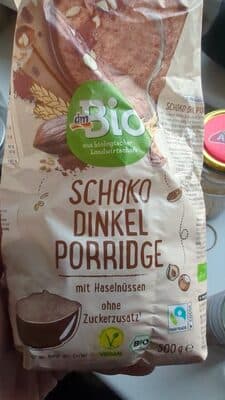 Schoko Dinkel Porridge