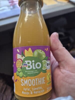 Smoothie Apfel Limette Mango Maracuja