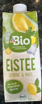 Eistee Zitrone & Mate