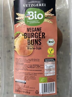 vegane Burger Buns