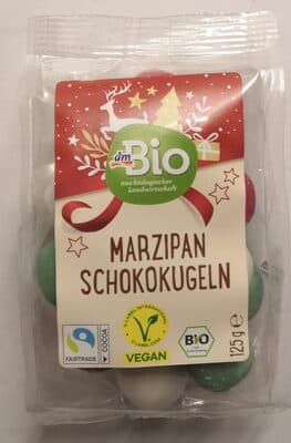 Marzipan Schokokugeln
