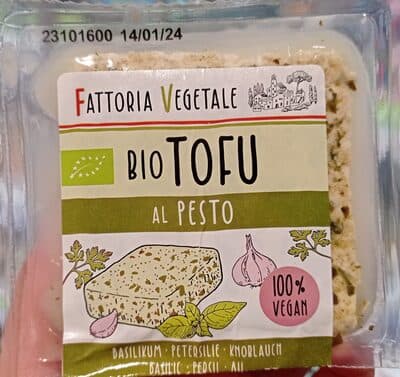Tofu al pesto
