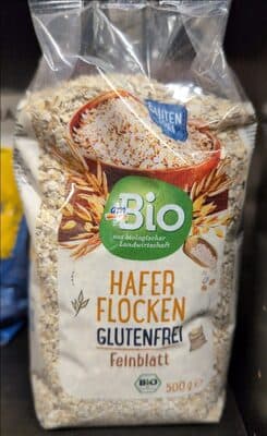 bio Haferflocken, glutenfrei