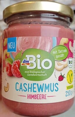 Cashewmus Himbeere