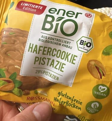 Hafercookie Pistazie