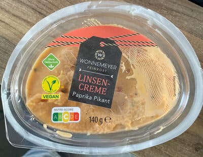 Linsen Creme Paprika Pikant
