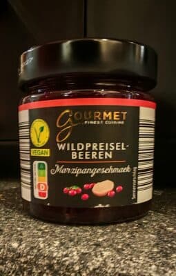 Wildpreiselbeeren Marzipangeschmack