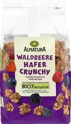 Alnatura Waldbeere Hafer Crunchy Bio Hafer-Knusper-Müsli