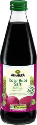 Rote Bete Saft feldfrisch